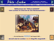 Tablet Screenshot of phila-lexikon.de